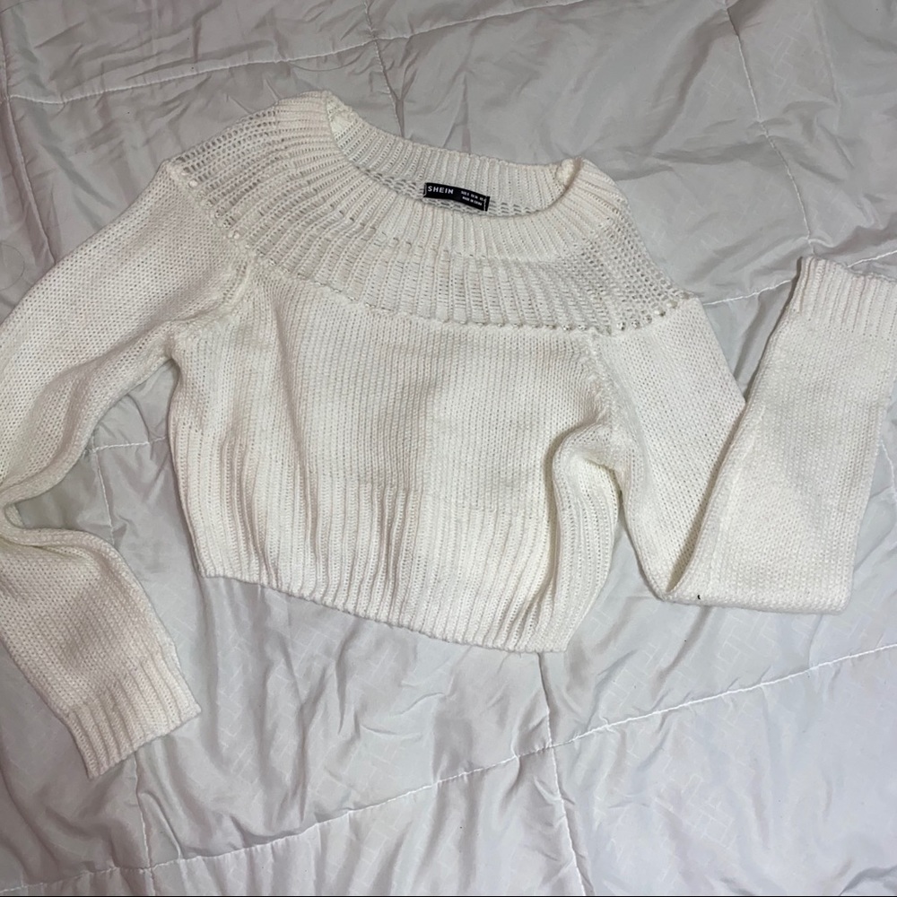 SHEIN cropped sweater